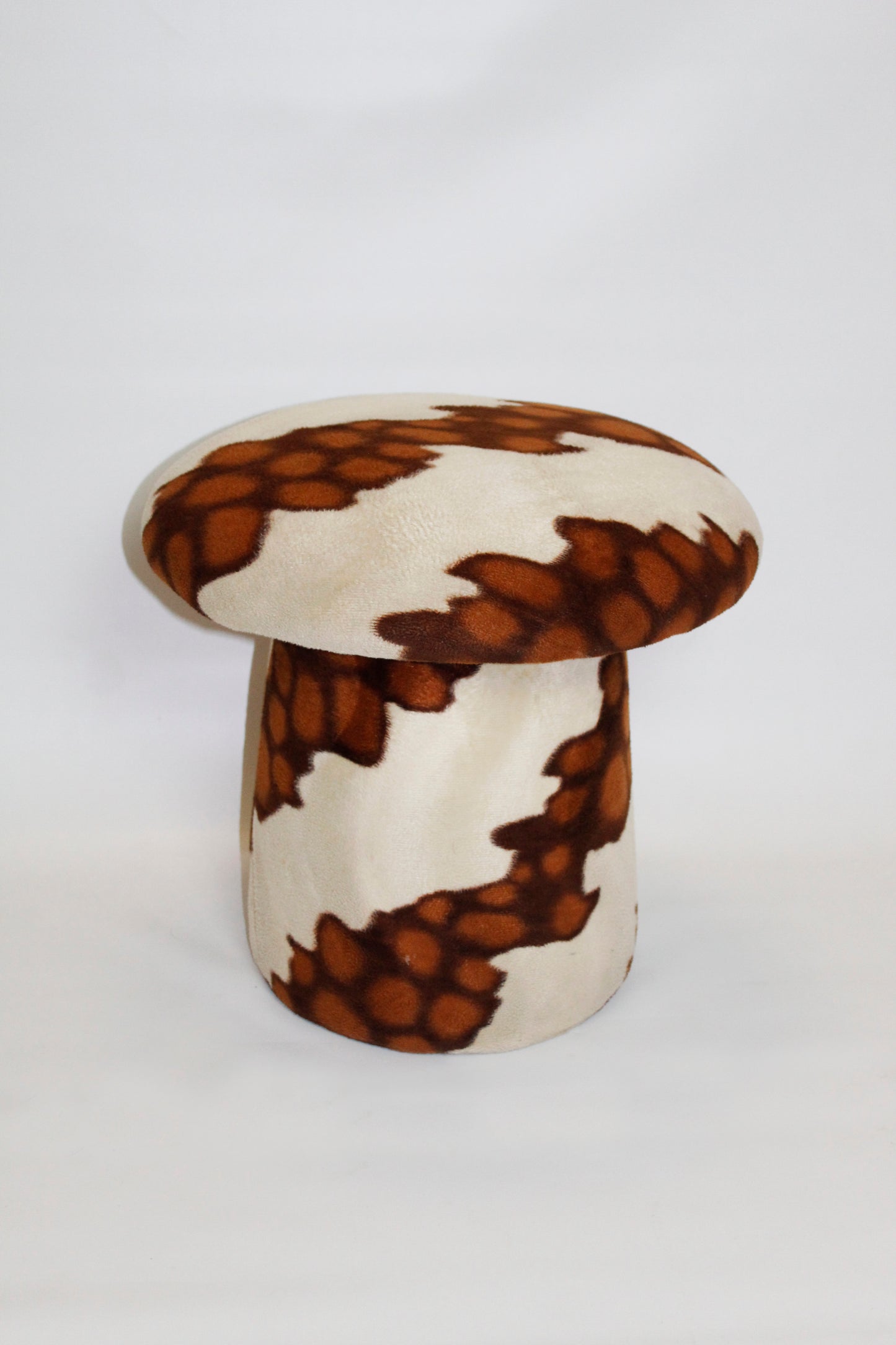 Mid Century mushroom Swivel Ottoman