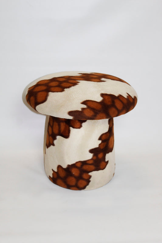 Mid Century mushroom Swivel Ottoman