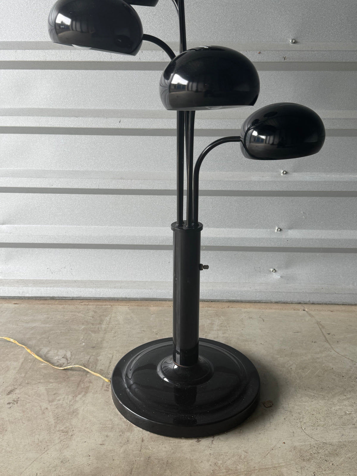 Black Waterfall 3-Arm Lamp  Robert Sonneman