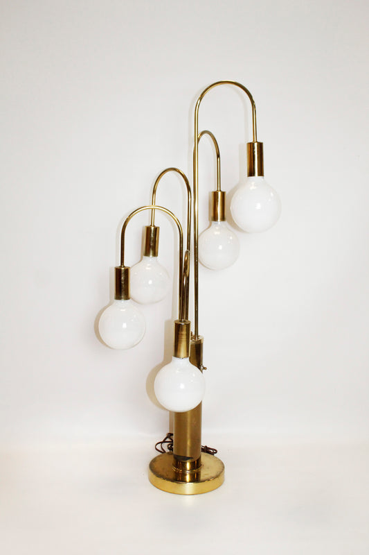 Hollywood Regency Mid Century Clover Waterfall Lamp