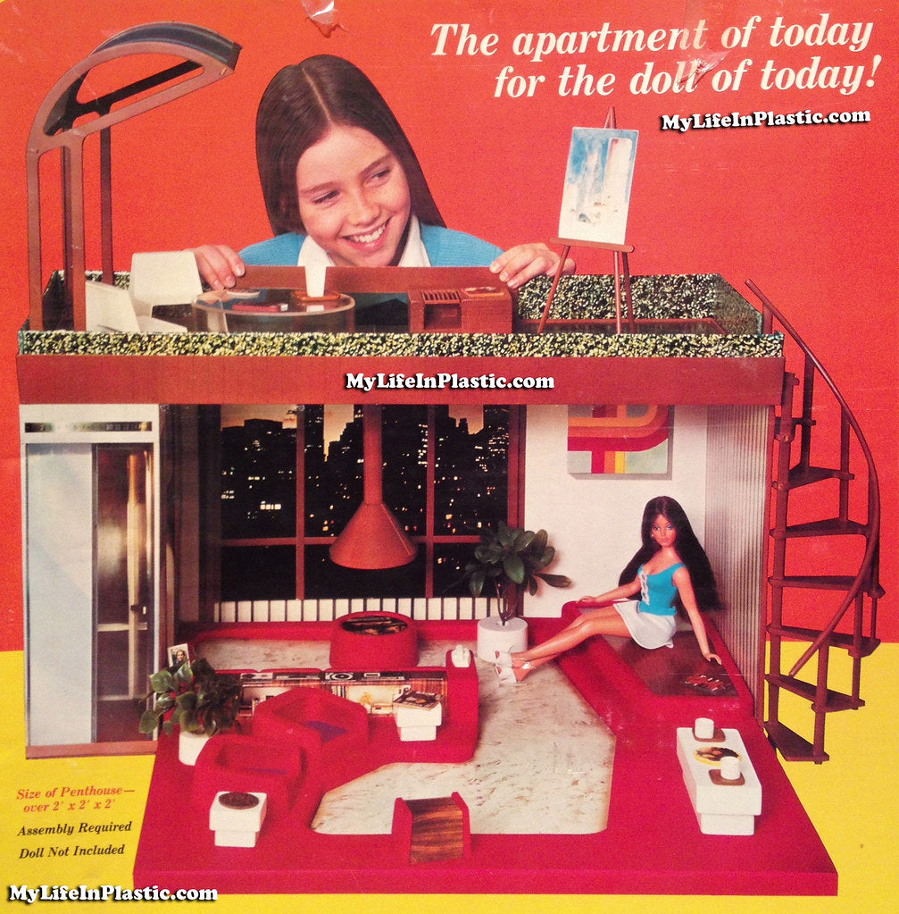 Tuesday Taylor 1970s Penthouse Dollhouse Decor Set