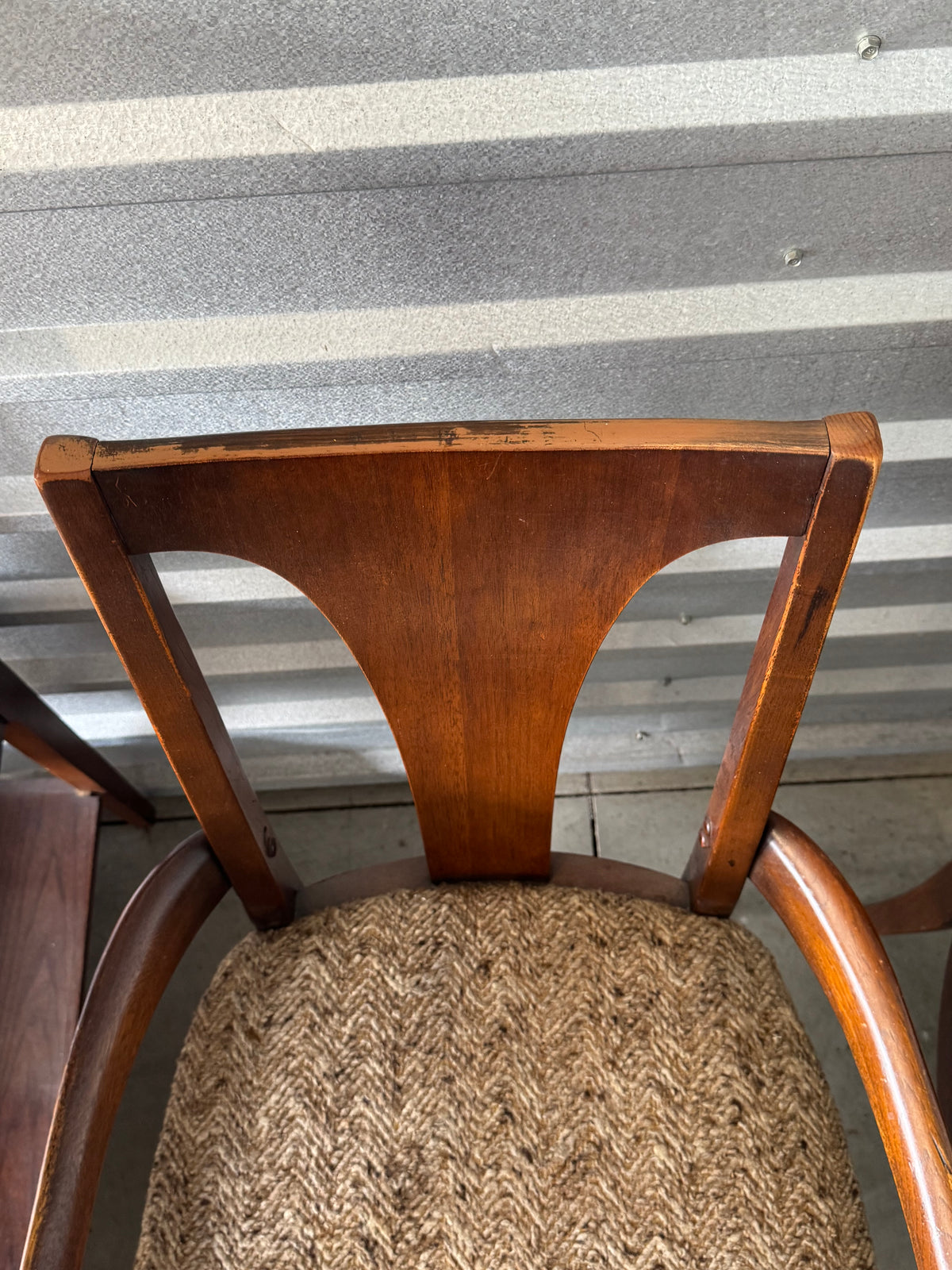 Broyhill Brasilia "Sculpta" Dining Armchairs, Pair