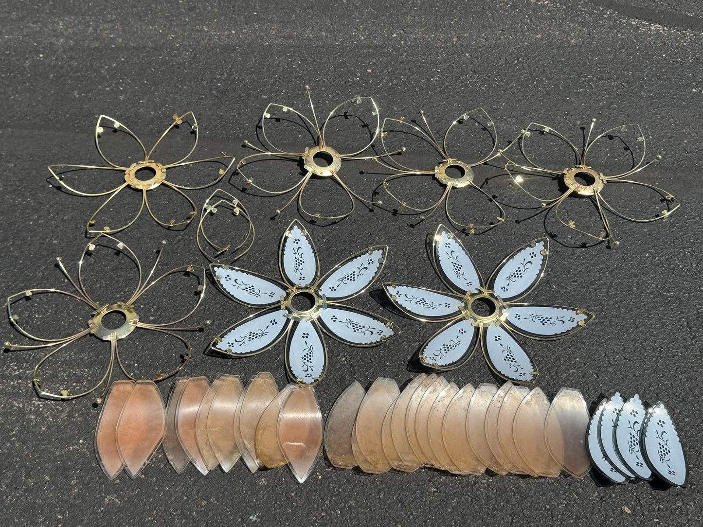 Lotus lamp parts (for Jessica) shipping label only