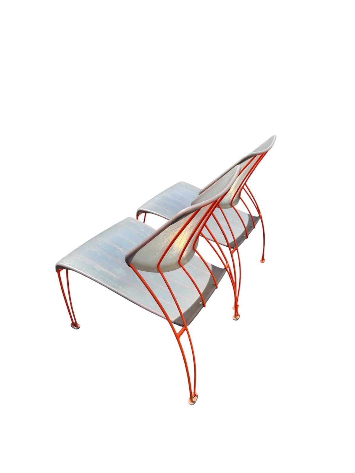 IKEA "Hasslö" Postmodern Accent Chairs by Monika Mulder, Pair