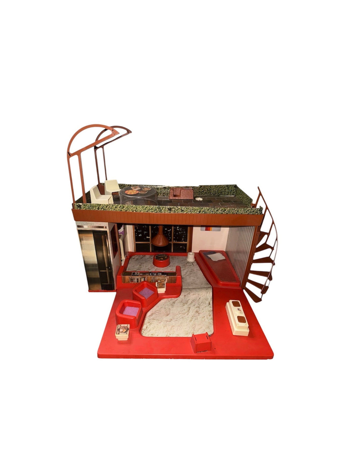 Tuesday Taylor 1970s Penthouse Dollhouse Decor Set