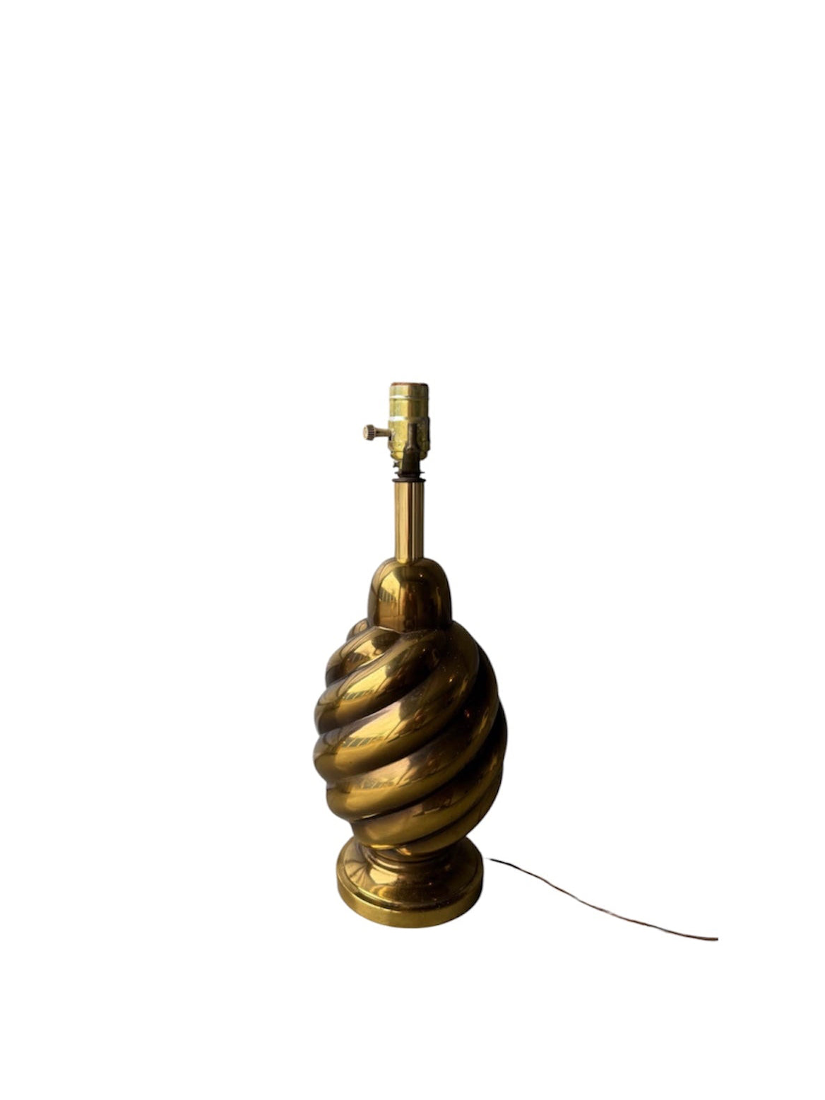 Westwood Industries Solid Brass Beehive Table Lamp